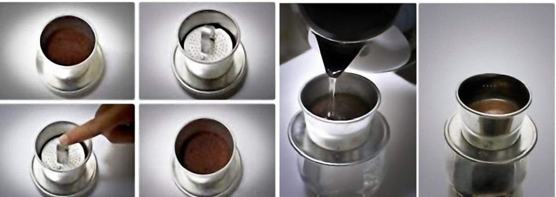 Cách pha cà phê phin nhỏ – Lamaca